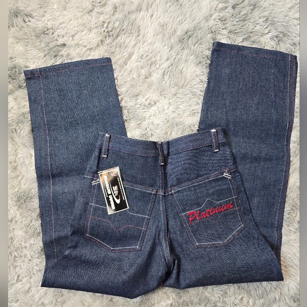 Y2K NWT Deadstock Urban Extreme Platinum Boys Jeans Size 10